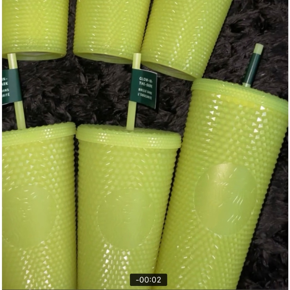 Starbucks glow in the dark cup.
